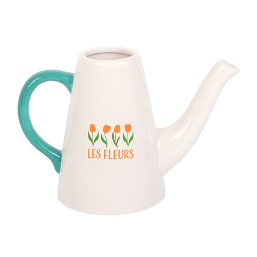 Les Fleurs Tulip Ceramic Watering Can | Inspired Creative Gifts