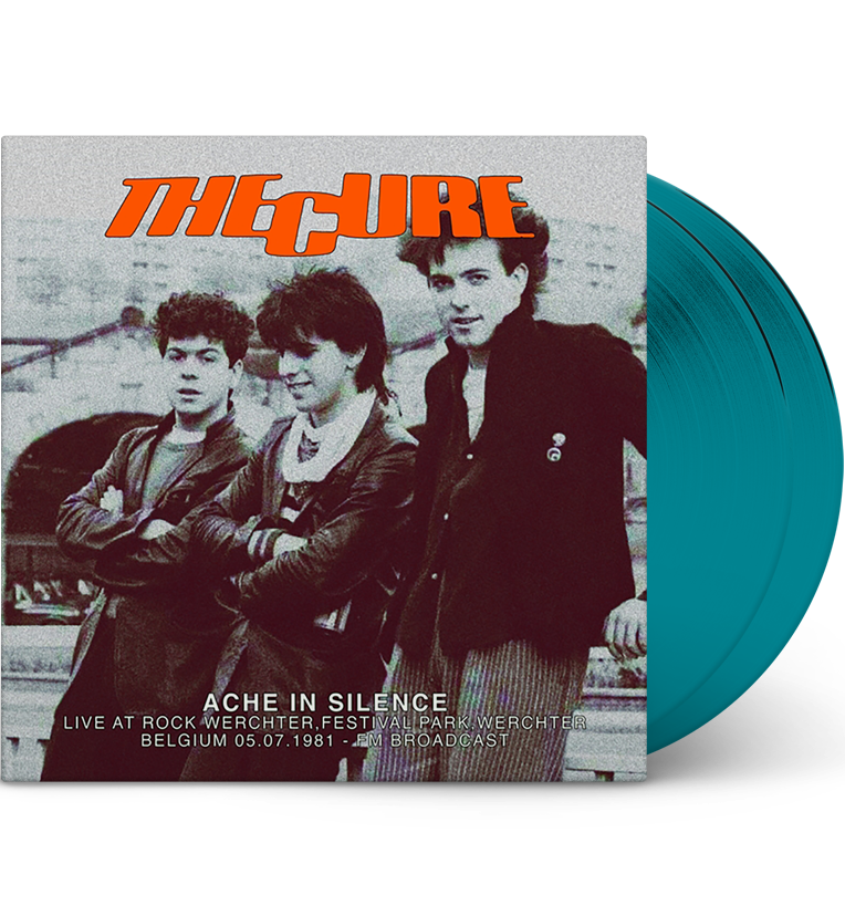The Cure – Ache in Silence: Live in Belgium, 1981 (Limited Edition Double-LP on Turquoise Vinyl)