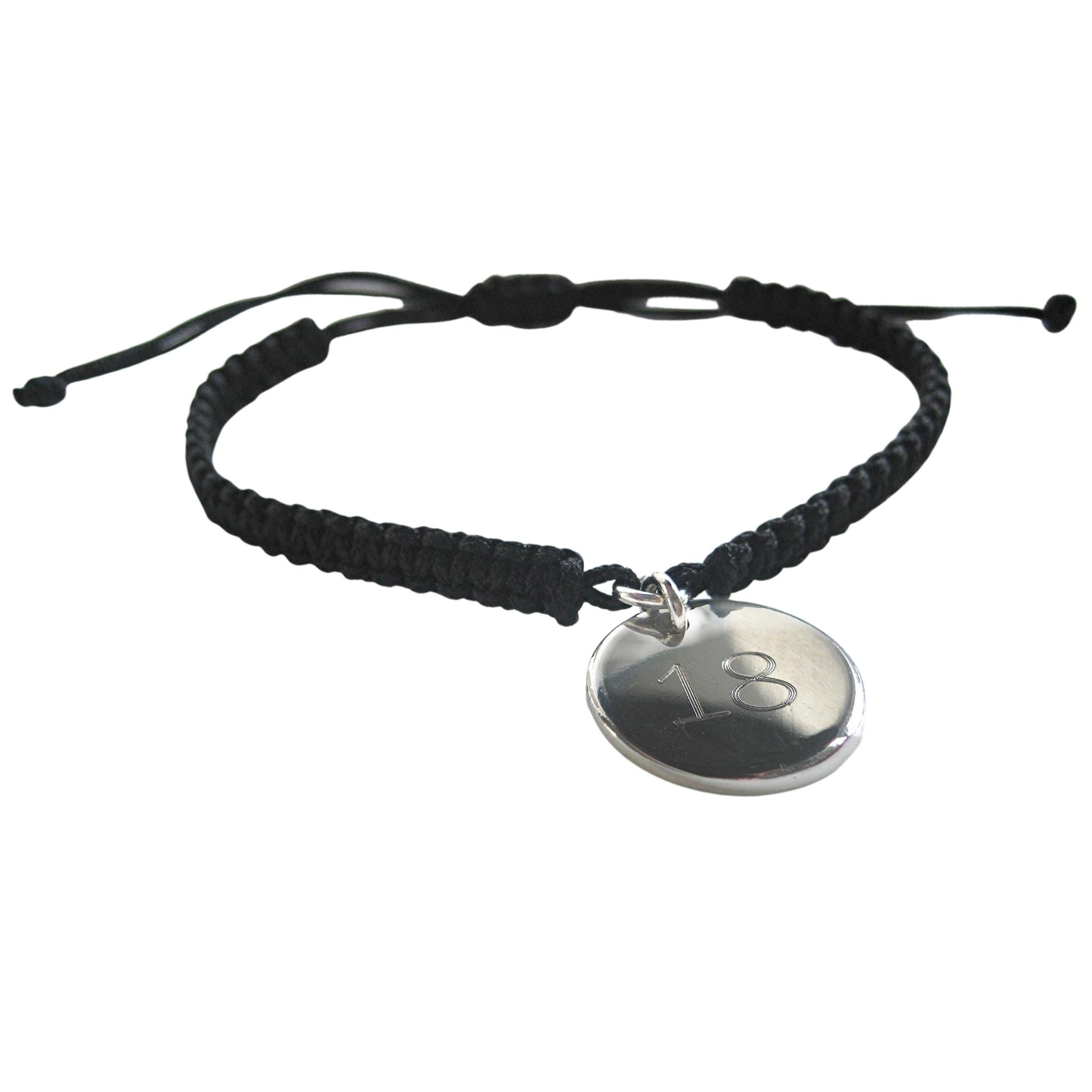 Personalised Men's Friendship Bracelet