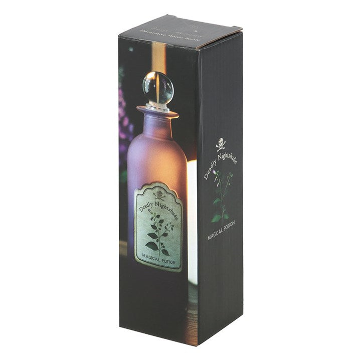 Deadly Nightshade Decorative Glass Potion Bottle - Ornaments - Inspired Creative Gifts