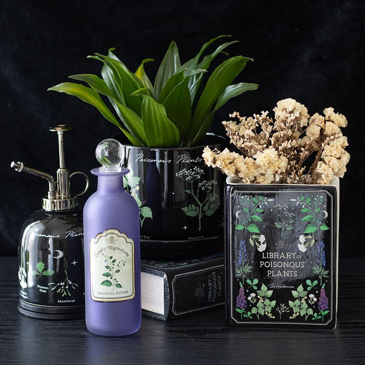 Deadly Nightshade Decorative Glass Potion Bottle - Ornaments - Inspired Creative Gifts