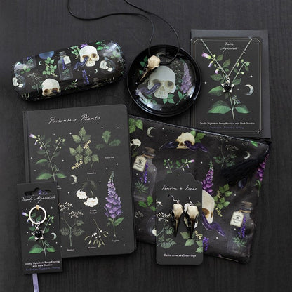 Venom & Vines Skull Trinket Dish - Inspired Creative Gifts