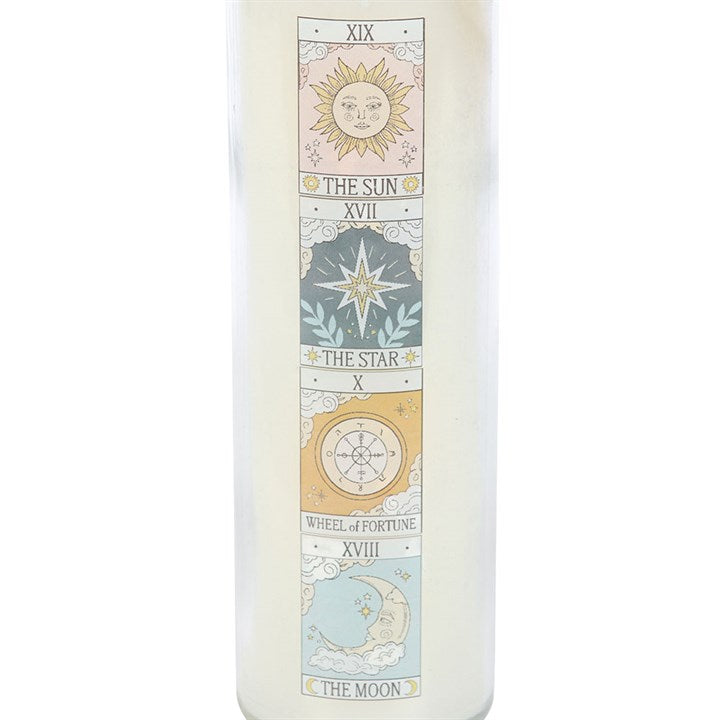 Vintage Tarot Rose Tube Candle - Candles - Inspired Creative Gifts