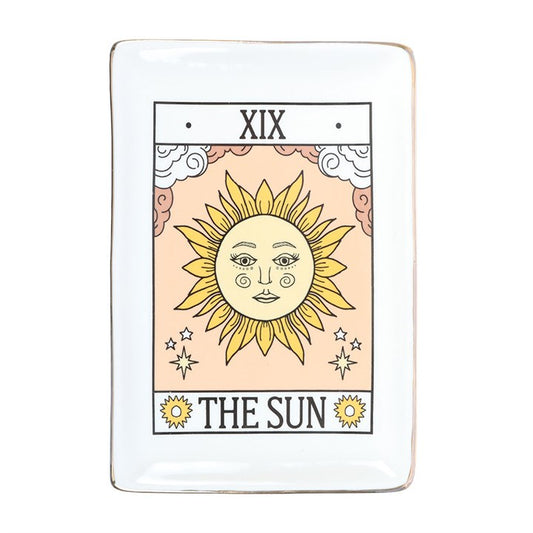 The Sun Vintage Tarot Trinket Dish - Inspired Creative Gifts