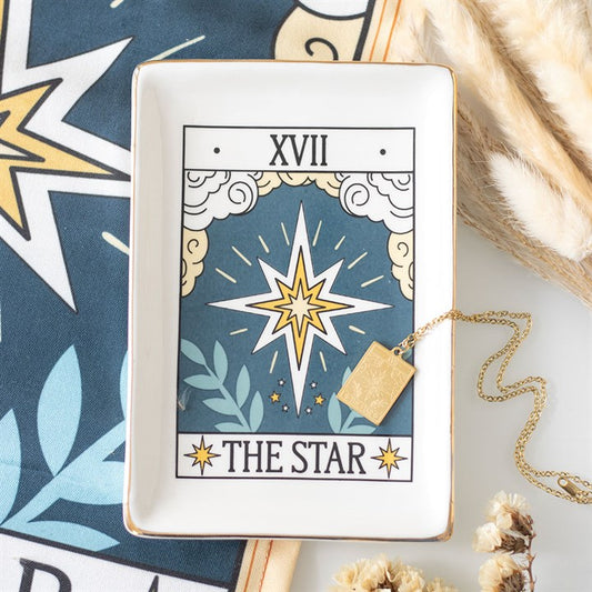 The Star Vintage Tarot Trinket Dish - Inspired Creative Gifts