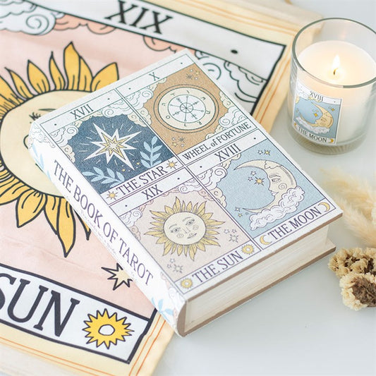 Vintage Tarot Book Shaped Storage Box - Inspired Creative Gifts