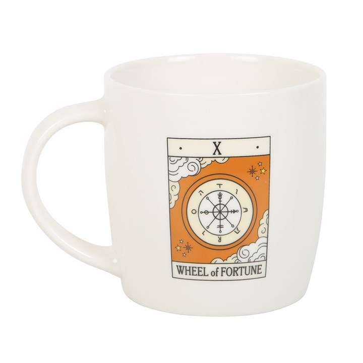 The Wheel of Fortune Vintage Tarot  Mug - Mugs - Inspired Creative Gifts