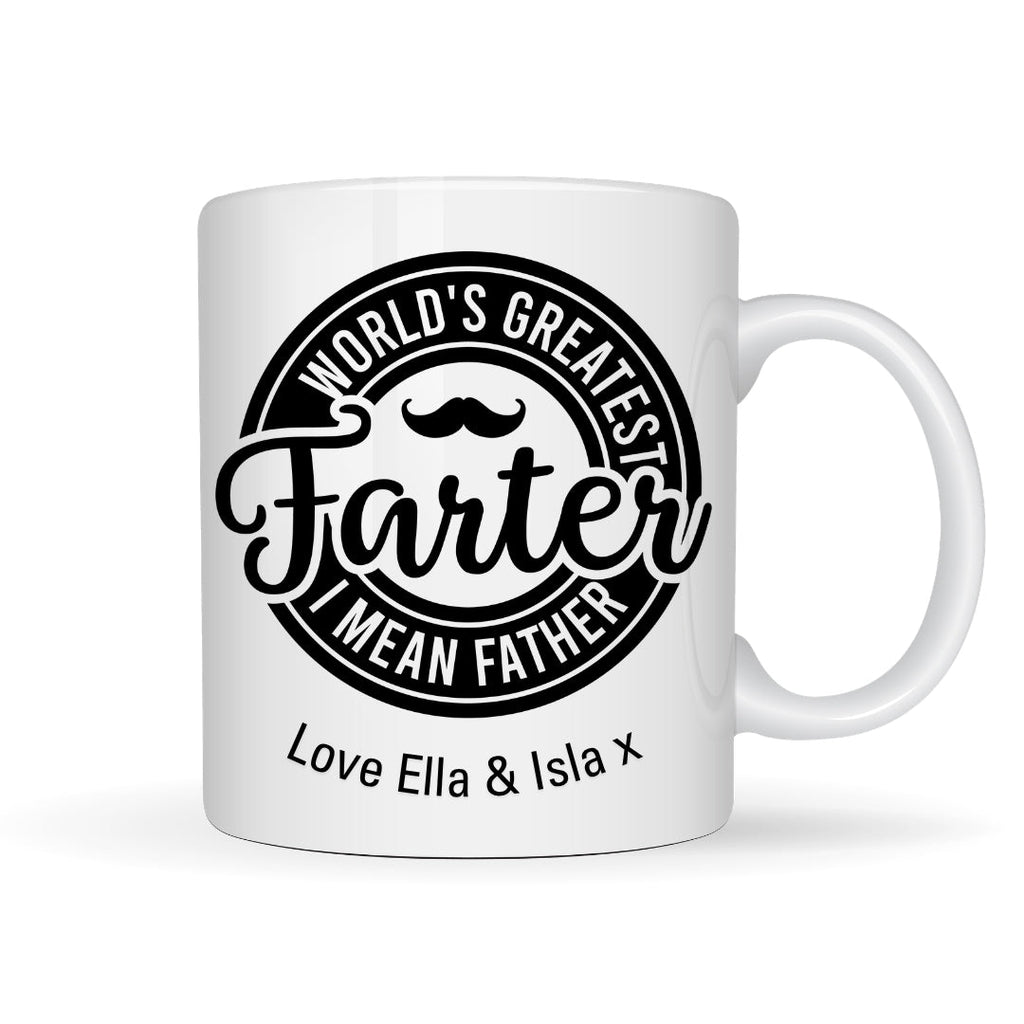 World's Greatest Farter I Mean Father Mug Gift | Ceramics