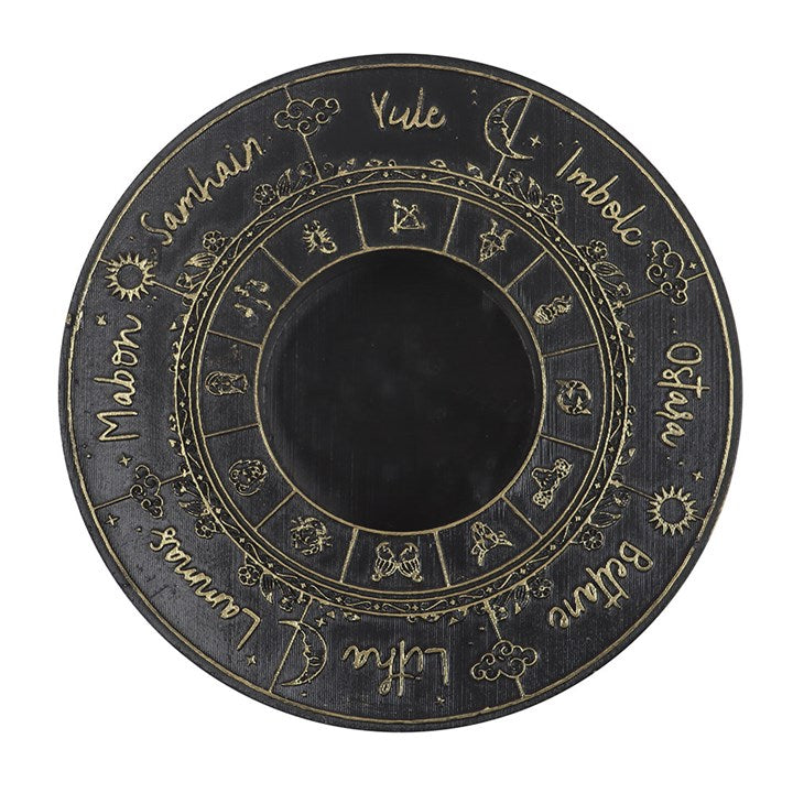 Wheel of the Year Tealight Candle Holder - Candle Holders - Inspired Creative Gifts