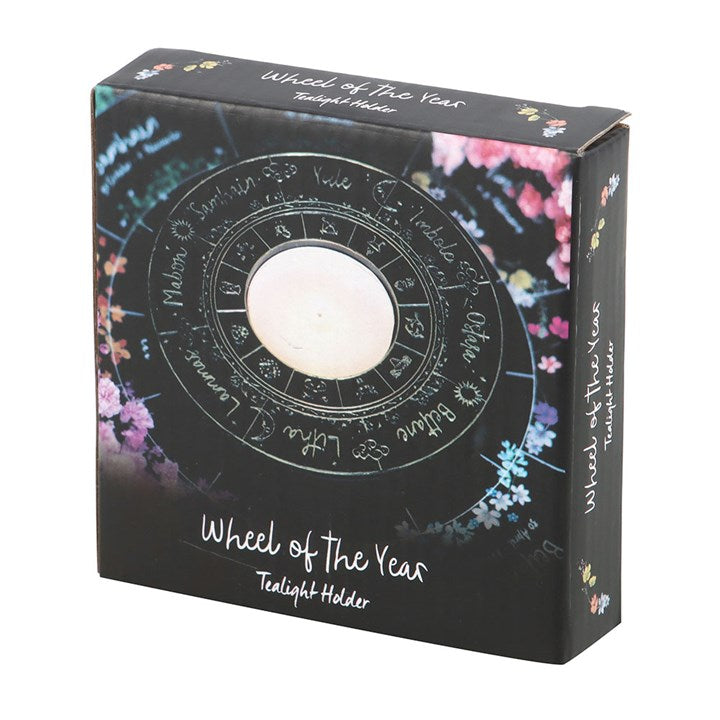 Wheel of the Year Tealight Candle Holder - Candle Holders - Inspired Creative Gifts