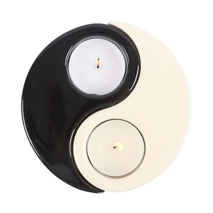 Yin Yang Tealight Candle Holder - Candle Holders - Inspired Creative Gifts