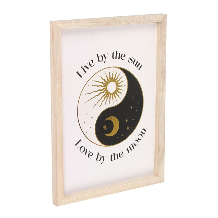 Yin Yang Framed Wall Art Print - Inspired Creative Gifts