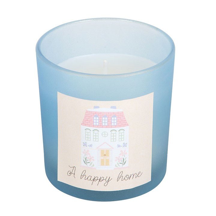 A Happy Home Fresh Linen Candle | Inspired Creative Gifts | UK Supplier