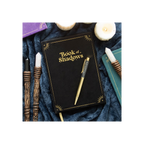 Book of Shadows Journal with Black Obsidian Crystal Pen | Notebook | Inspired Creative Gifts