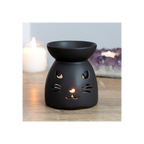Black Cat Cut Out Oil Burner and Wax Warmer