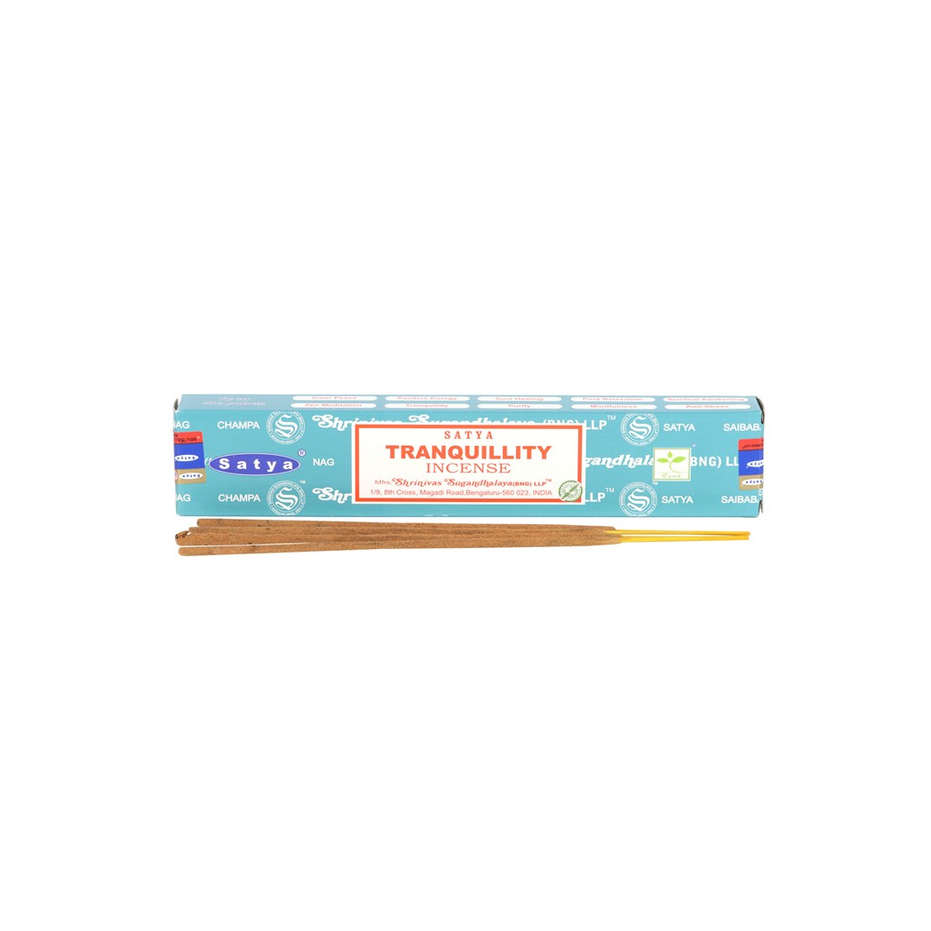 12 Packs of Tranquility Incense Sticks by Satya