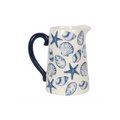 17cm Seashell Ceramic Flower Jug | Vases
