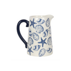17cm Seashell Ceramic Flower Jug | Vases