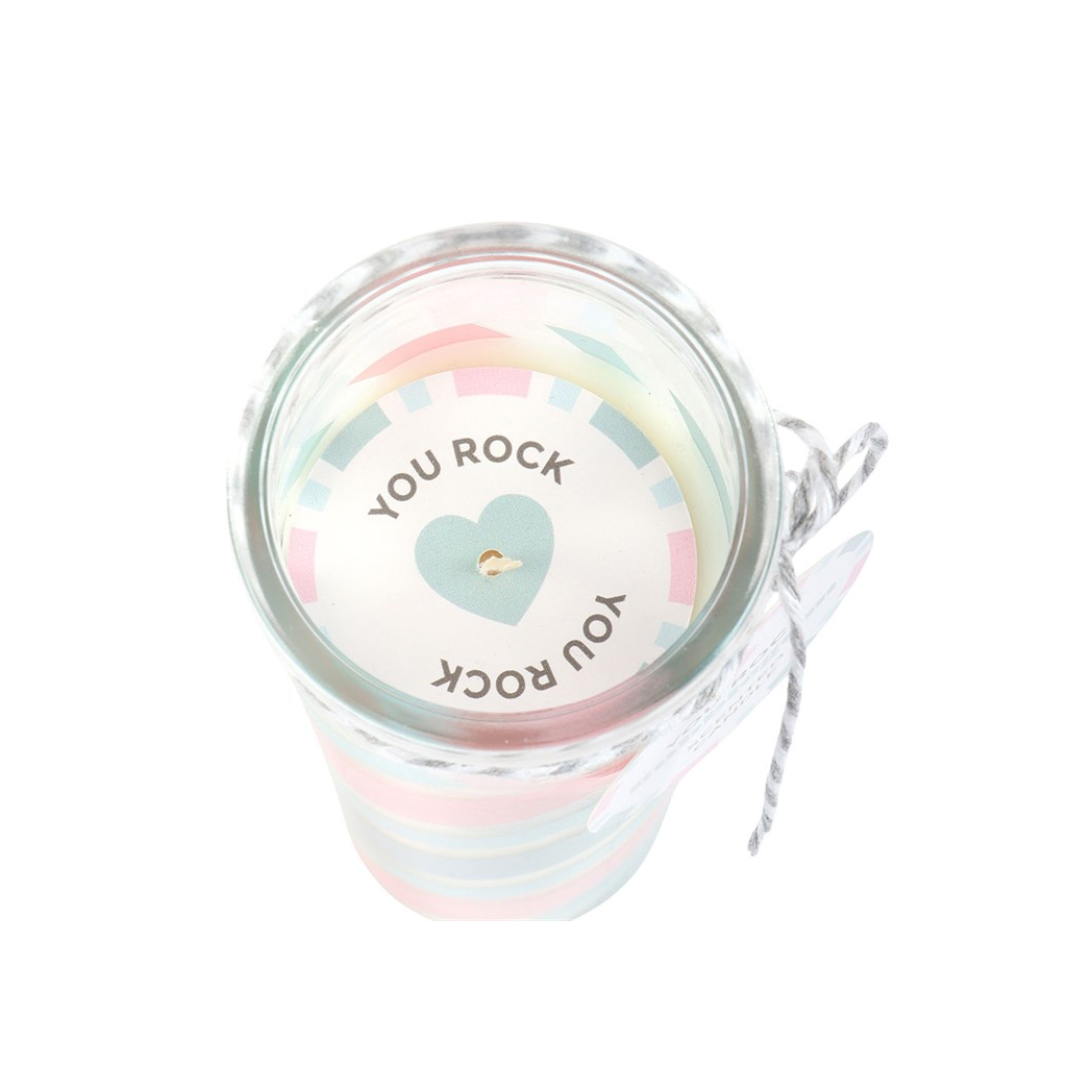 Candy Stripe Bubblegum Tube Candle | Candles