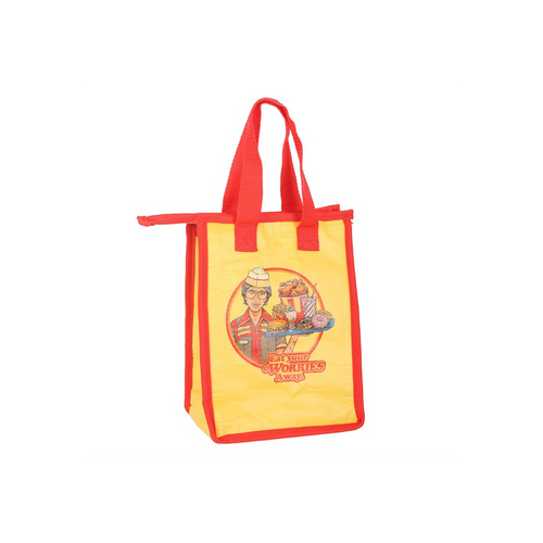 Eat Your Worries Lunch Bag by Steven Rhodes | Mother's Day Gift