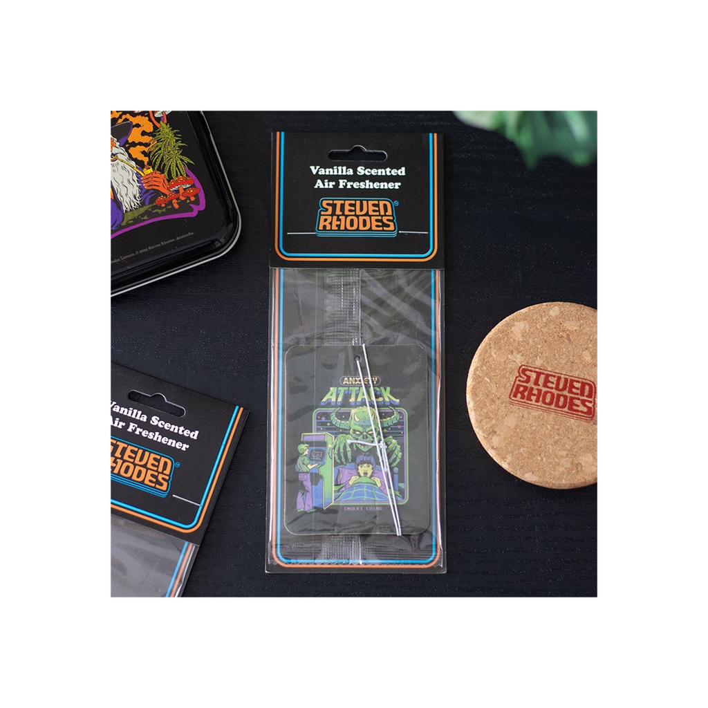 Anxiety Attack Vanilla Air Freshener by Steven Rhodes | Air Fresheners | Inspired Creative Gifts