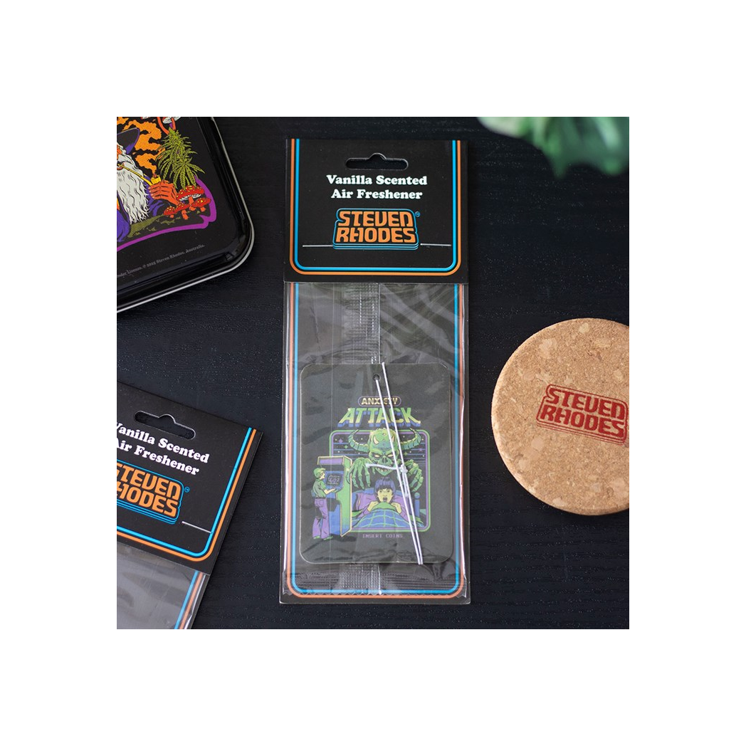 Anxiety Attack Vanilla Air Freshener by Steven Rhodes | Air Fresheners | Inspired Creative Gifts