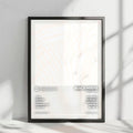 Beach House "Teen Dream" Album Cover Poster - with Complete Tracklist