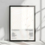 Beach House "Teen Dream" Album Cover Poster - with Complete Tracklist