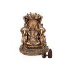 Bronze Ganesh Backflow Incense Burner
