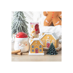 Candy Cane Gingerbread House Incense Cone Holder