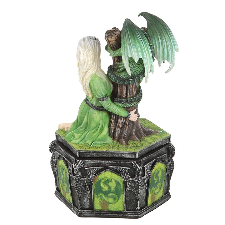Dragon Friendship Summer Box by Anne Stokes | Trinket, Jewellery & Keepsake Boxes | Inspired Creative Gifts