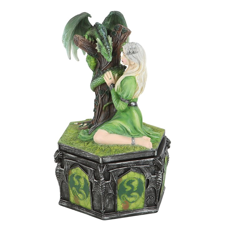 Dragon Friendship Summer Box by Anne Stokes | Trinket, Jewellery & Keepsake Boxes | Inspired Creative Gifts