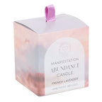 Abundance French Lavender Crystal Chip Candle | Inspired Creative Gifts | UK Supplier