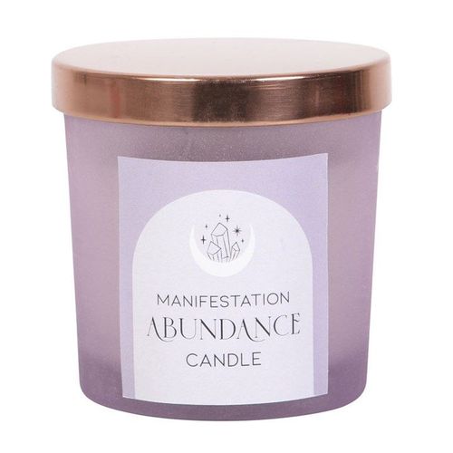 Abundance French Lavender Crystal Chip Candle | Inspired Creative Gifts | UK Supplier