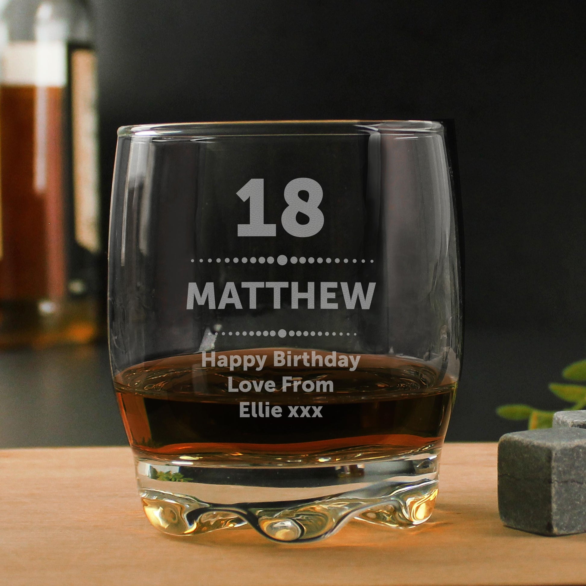 Personalised Birthday Star Tumbler | Big Age 30 40 50 60 70 | Gift for Him | Fathers Day - Tumbler - Inspired Creative Gifts