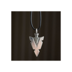 Arrowhead of Strength Viking Cord Necklace | Woman's Necklace