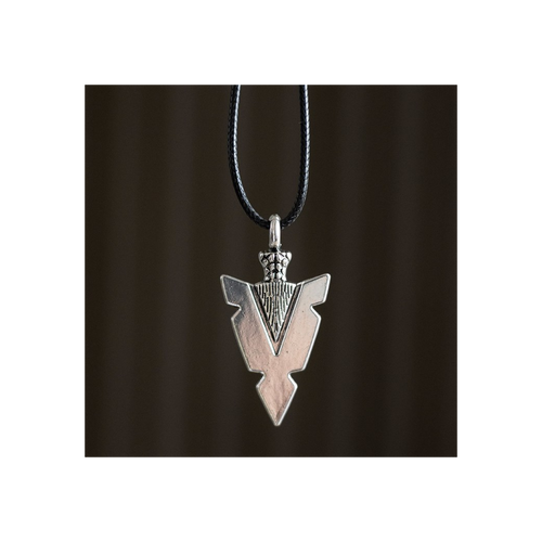 Arrowhead of Strength Viking Cord Necklace | Woman's Necklace