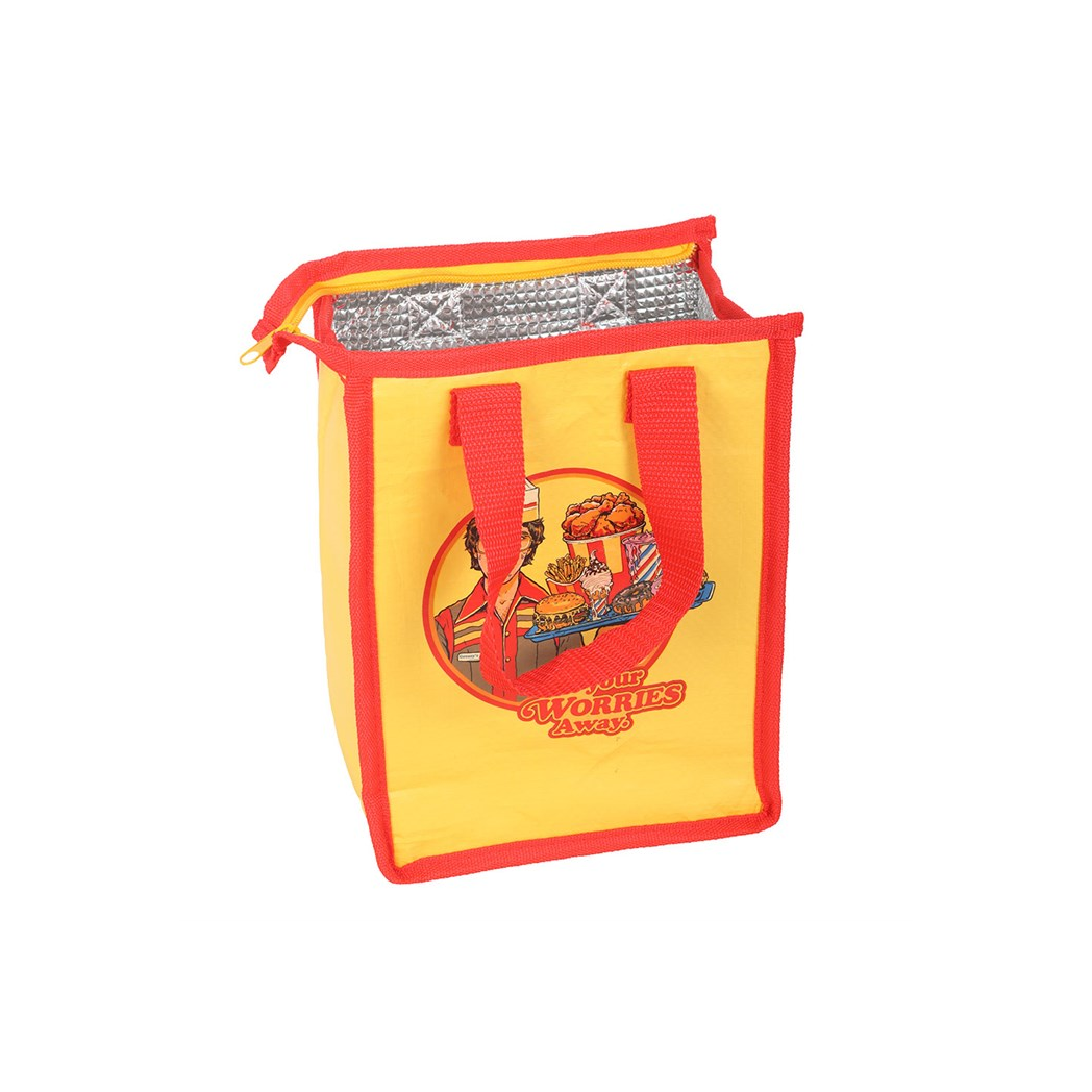 Eat Your Worries Lunch Bag by Steven Rhodes | Mother's Day Gift