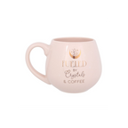 Crystals and Coffee Rounded Mug