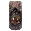 Albasia Wood Carved Buddha Decoration | Inspired Creative Gifts | UK Supplier