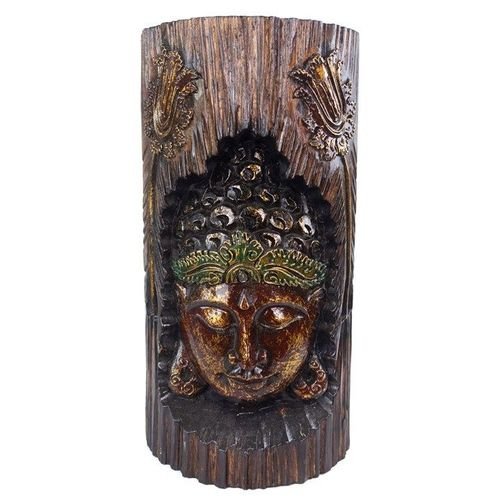 Albasia Wood Carved Buddha Decoration | Inspired Creative Gifts | UK Supplier