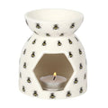 All Over Bee Print Oil Burner | Inspired Creative Gifts | UK Supplier