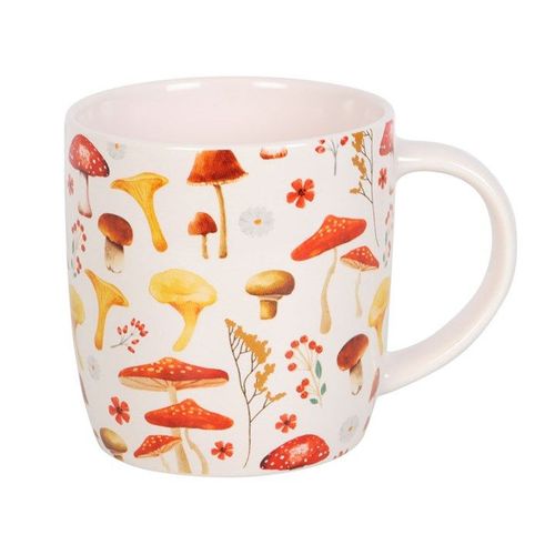 All Over Mushroom Print Mug | Inspired Creative Gifts | UK Supplier