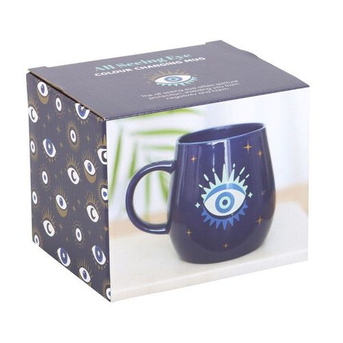 All Seeing Eye Colour Changing Mug | Inspired Creative Gifts | UK Supplier