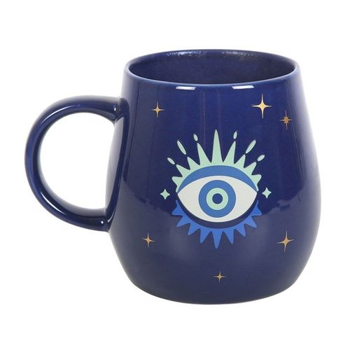 All Seeing Eye Colour Changing Mug | Inspired Creative Gifts | UK Supplier