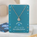 All Seeing Eye Necklace on Greeting Card | Inspired Creative Gifts | UK Supplier