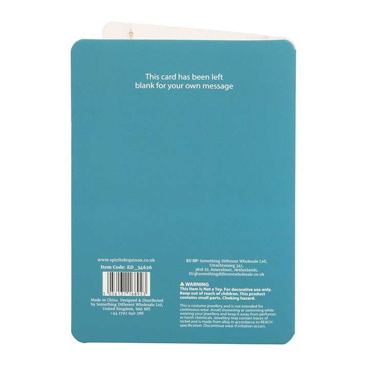 All Seeing Eye Necklace on Greeting Card | Inspired Creative Gifts | UK Supplier