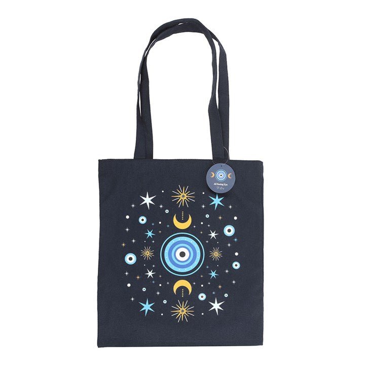 All Seeing Eye Polycotton Tote Bag | Inspired Creative Gifts | UK Supplier