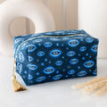 All Seeing Eye Print Velvet Makeup Bag | Inspired Creative Gifts | UK Supplier
