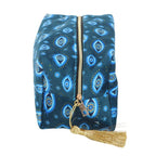 All Seeing Eye Print Velvet Makeup Bag | Inspired Creative Gifts | UK Supplier